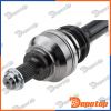 Demi-Arbre de Transmission ATM arrière gauche pour BMW | NPW-BM-219, 33212284615